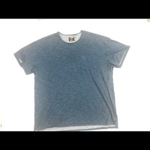Hurley Mens XL Nike Fit Blue Tee Short super Comfy
